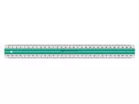 Een Liniaal Linex super S30 30cm transparant koop je bij Totaal Kantoor Goeree