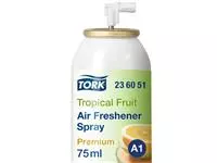 Een Luchtverfrisser Tork A1 spray met tropische fruitgeur 75ml 236051 koop je bij MV Kantoortechniek B.V.