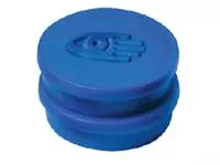 Een Magneet Legamaster 20mm 250gr blauw koop je bij Totaal Kantoor Goeree