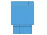Een Magneet scrum 75x75mm lichtblauw koop je bij EconOffice