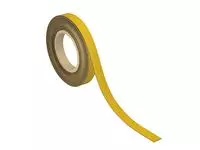 Een Magneetband MAUL beschrijf- wisbaar 10mx20mmx1mm geel koop je bij KantoorProfi België BV