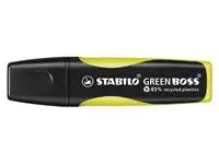 Markeerstift STABILO GREEN BOSS 6070/24 geel