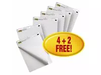 Een Meeting chart 3M Post-it 559 Super Sticky 63.5x76.2mm blanco 4+2 gratis koop je bij EconOffice