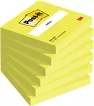 Memoblok Post-it 654 76x76mm neon groen 100 vel