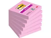 Een Memoblok 3M Post-it 654 Super Sticky 76x76mm roze koop je bij EconOffice