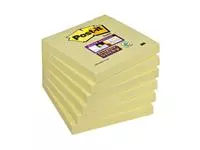 Een Memoblok Post-it 654 Super Sticky 76x76mm geel koop je bij KantoorProfi België BV