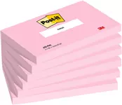 Een Memoblok Post-it 655 76x127mm gelijnd roze koop je bij Van Hoye Kantoor BV