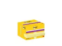 Een Memoblok Post-it 656 Super Sticky 47,6x76mm geel koop je bij Van Hoye Kantoor BV