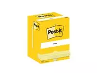 Een Memoblok 3M Post-it 657 76x102mm geel koop je bij Van Leeuwen Boeken- en kantoorartikelen