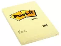 Een Memoblok 3M Post-it 659 102x152mm geel koop je bij QuickOffice BV