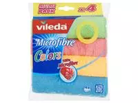 Een Microvezeldoeken Vileda 4-pack koop je bij MV Kantoortechniek B.V.