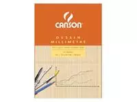 Een Millimeterblok Canson A4 lichtbruin koop je bij EconOffice