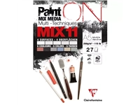 Mix Media Papier Clairefontaine 11 A5 Paint On 27 vel 250gram assorti