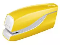 Een Nietmachine Leitz NeXXt WOW contactloos elektrisch 10 vel geel koop je bij Van Leeuwen Boeken- en kantoorartikelen