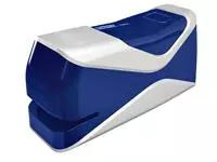 Een Nietmachine Rapid Elektrisch 10BX 10vel blauw/wit koop je bij Van Leeuwen Boeken- en kantoorartikelen