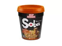 Een Noodles Nissin Soba sukiyaki beef cup koop je bij Van Leeuwen Boeken- en kantoorartikelen