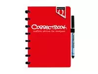 Een Notitieboek Correctbook Quantore A5 lijn 40blz rood koop je bij L&amp;N Partners voor Partners B.V.
