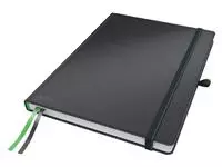 Een Notitieboek Leitz Complete 187x242mm 160blz 100gr lijn zwart koop je bij EconOffice
