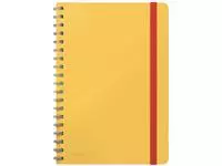Een Notitieboek Leitz Cosy B5 160blz 100gr spiraal lijn geel koop je bij Kantoorvakhandel van der Heijde