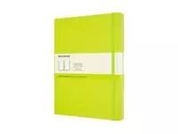 Een Notitieboek Moleskine XL 190x250mm blanco hard cover lemon green koop je bij MV Kantoortechniek B.V.