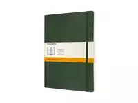 Een Notitieboek Moleskine XL 190x250mm lijn soft cover myrtle green koop je bij KantoorProfi België BV