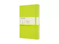 Een Notitieboek Moleskine large 130x210mm blanco hard cover lemon green koop je bij EconOffice