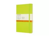 Een Notitieboek Moleskine large 130x210mm lijn hard cover lemon green koop je bij Van Hoye Kantoor BV
