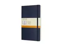 Een Notitieboek Moleskine large 130x210mm lijn soft cover sapphire blue koop je bij L&amp;N Partners voor Partners B.V.