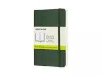 Een Notitieboek Moleskine pocket 90x140mm blanco soft cover myrtle green koop je bij MV Kantoortechniek B.V.