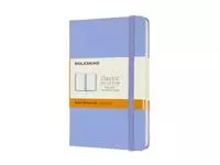Een Notitieboek Moleskine pocket 90x140mm lijn hard cover hydrangea blue koop je bij MV Kantoortechniek B.V.