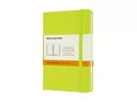 Een Notitieboek Moleskine pocket 90x140mm lijn hard cover lemon green koop je bij KantoorProfi België BV