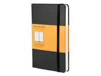 Een Notitieboek Moleskine pocket 90x140mm lijn hard cover zwart koop je bij Kantoorvakhandel van der Heijde