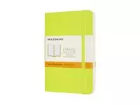Een Notitieboek Moleskine pocket 90x140mm lijn soft cover lemon green koop je bij L&amp;N Partners voor Partners B.V.