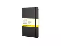 Een Notitieboek Moleskine pocket 90x140mm ruit 5x5mm hard cover zwart koop je bij L&amp;N Partners voor Partners B.V.