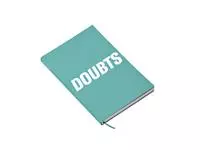 Een Notitieboek Octàgon DOUBTS A5 135x200mm dots blauw koop je bij Kantoorvakhandel van der Heijde
