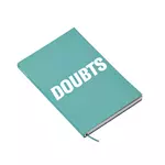 Een Notitieboek Octàgon DOUBTS A5 135x200mm dots blauw koop je bij Van Leeuwen Boeken- en kantoorartikelen