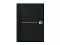 Een Notitieboek Oxford Office Essentials A4 96vel lijn zwart koop je bij Van Hoye Kantoor BV