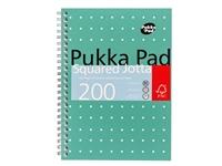 Notitieboek Pukka Pad Jotta A5 ruit 5x5mm 200 pagina&#39;s 80gr groen