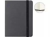 Een Notitieboek Quantore A6 lijn 192blz 80gr zwart koop je bij EconOffice
