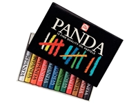 Een Oliepastel Talens Panda set á 12 kleuren koop je bij Van Hoye Kantoor BV