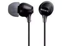 Een Oortelefoon Sony EX15LP basic zwart koop je bij Totaal Kantoor Goeree