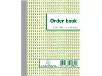 Een Orderboek Exacompta 135x105mm 50x2vel koop je bij Van Leeuwen Boeken- en kantoorartikelen
