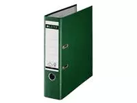 Een Ordner Leitz 1010 180° 80mm PP A4 groen koop je bij Van Leeuwen Boeken- en kantoorartikelen