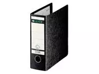 Een Ordner Leitz 1075 180° zonder sleuven en randbeschermers 77mm karton A5 recht zwart koop je bij EconOffice
