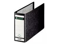 Een Ordner Leitz 1076 180° zonder sleuven en randbeschermers 77mm karton A5 zwart koop je bij EconOffice