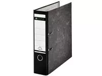 Een Ordner Leitz 1082 180° 80mm karton folio zwart koop je bij MV Kantoortechniek B.V.