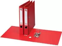 Een Ordner Quantore A4 50mm PP rood koop je bij Van Leeuwen Boeken- en kantoorartikelen