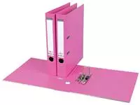 Een Ordner Quantore A4 50mm PP roze koop je bij L&amp;N Partners voor Partners B.V.