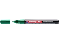 Een Paintmarker edding 791 op alcoholbasis 1-2mm groen koop je bij Kantoorvakhandel van der Heijde