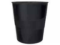 Een Papierbak Leitz Recycle range 15liter zwart koop je bij KantoorProfi België BV